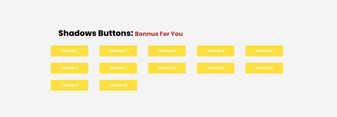 Animated Hover Effects Buttons With CSS3 By MAproduction2 | CodeCanyon